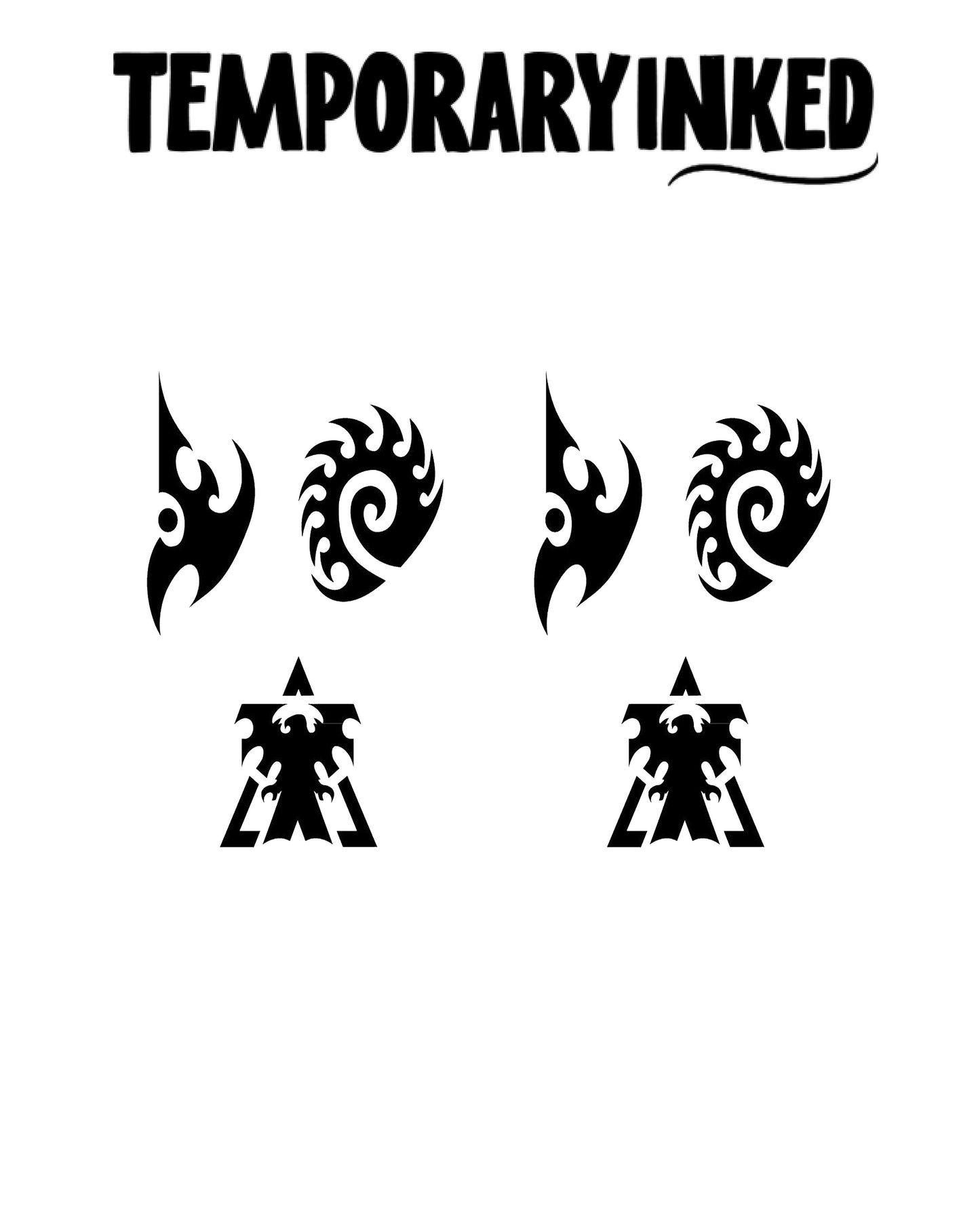 Faction Crest Trio Tattoo