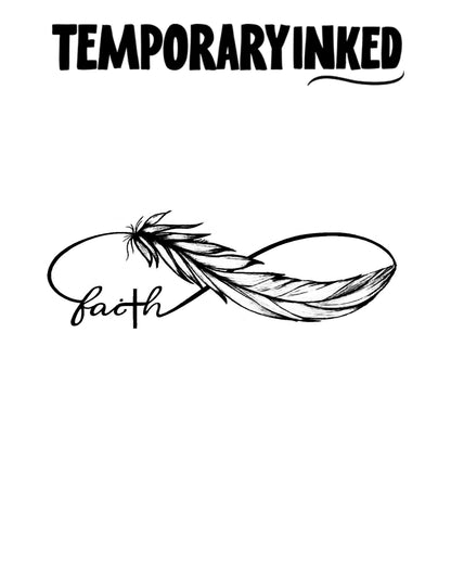 Faith Feathers Tattoo