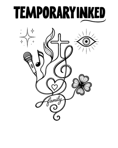 Family Faith Harmony Tattoo
