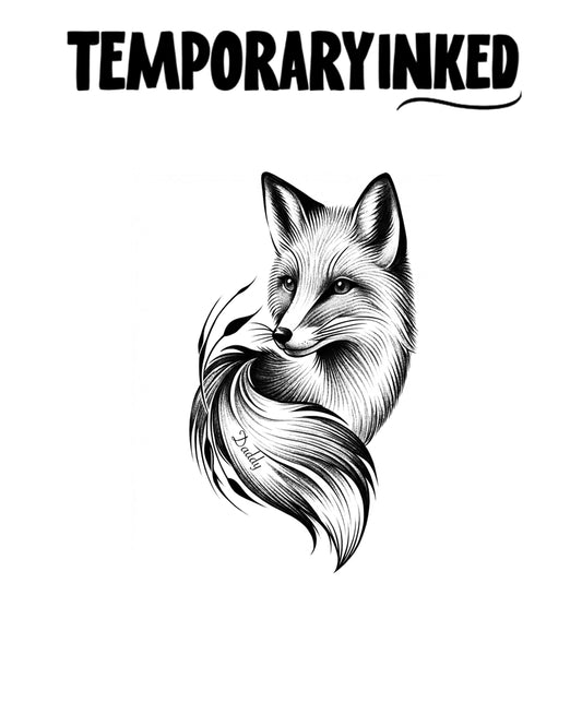 Feathered Tail Fox Daddy Tattoo