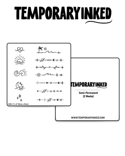 Finger Tattoo Pack 8