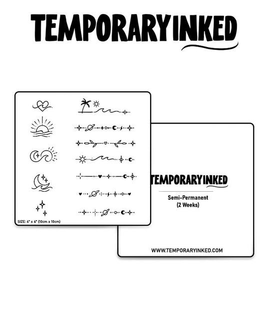Finger Tattoo Pack 8