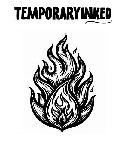 Fire Cluster Tattoo