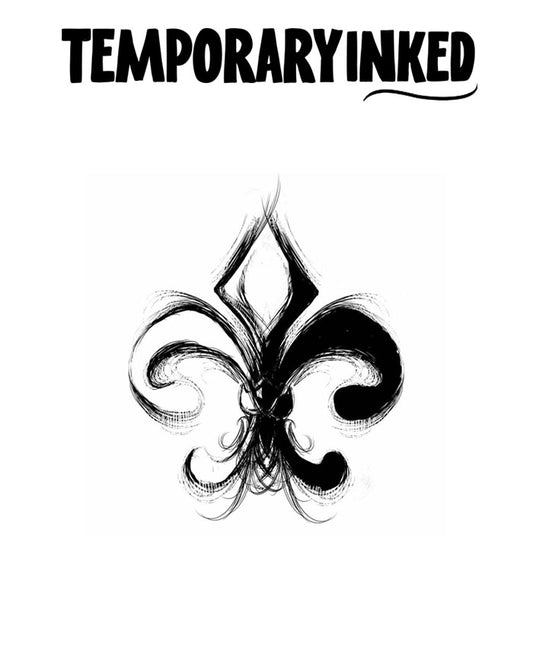 Fleur-De-Lis Small Tattoo