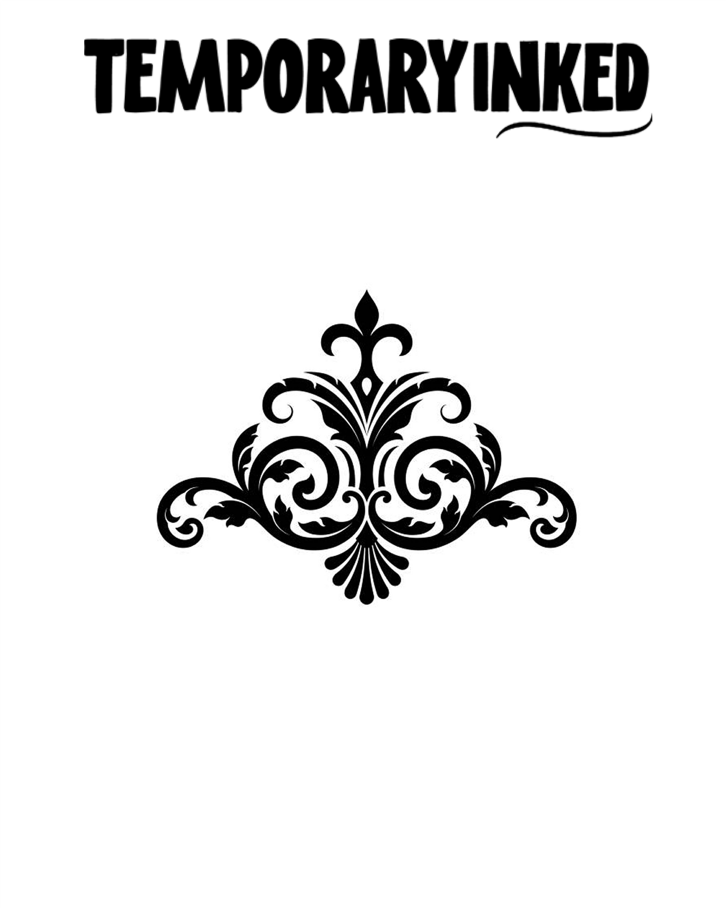 Fleur De Lis Crest Tattoo