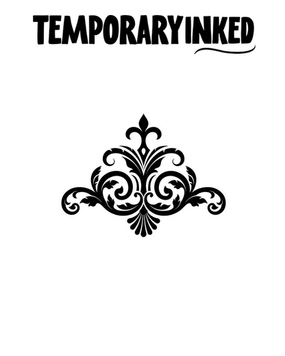 Fleur De Lis Crest Tattoo