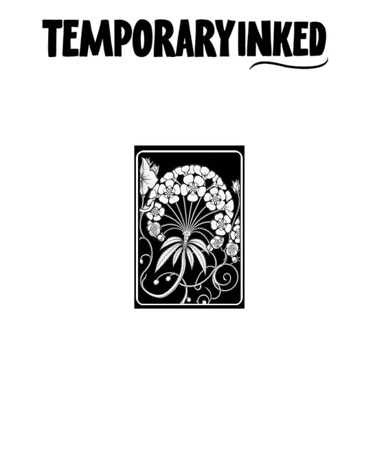 Floral Vignette Tattoo