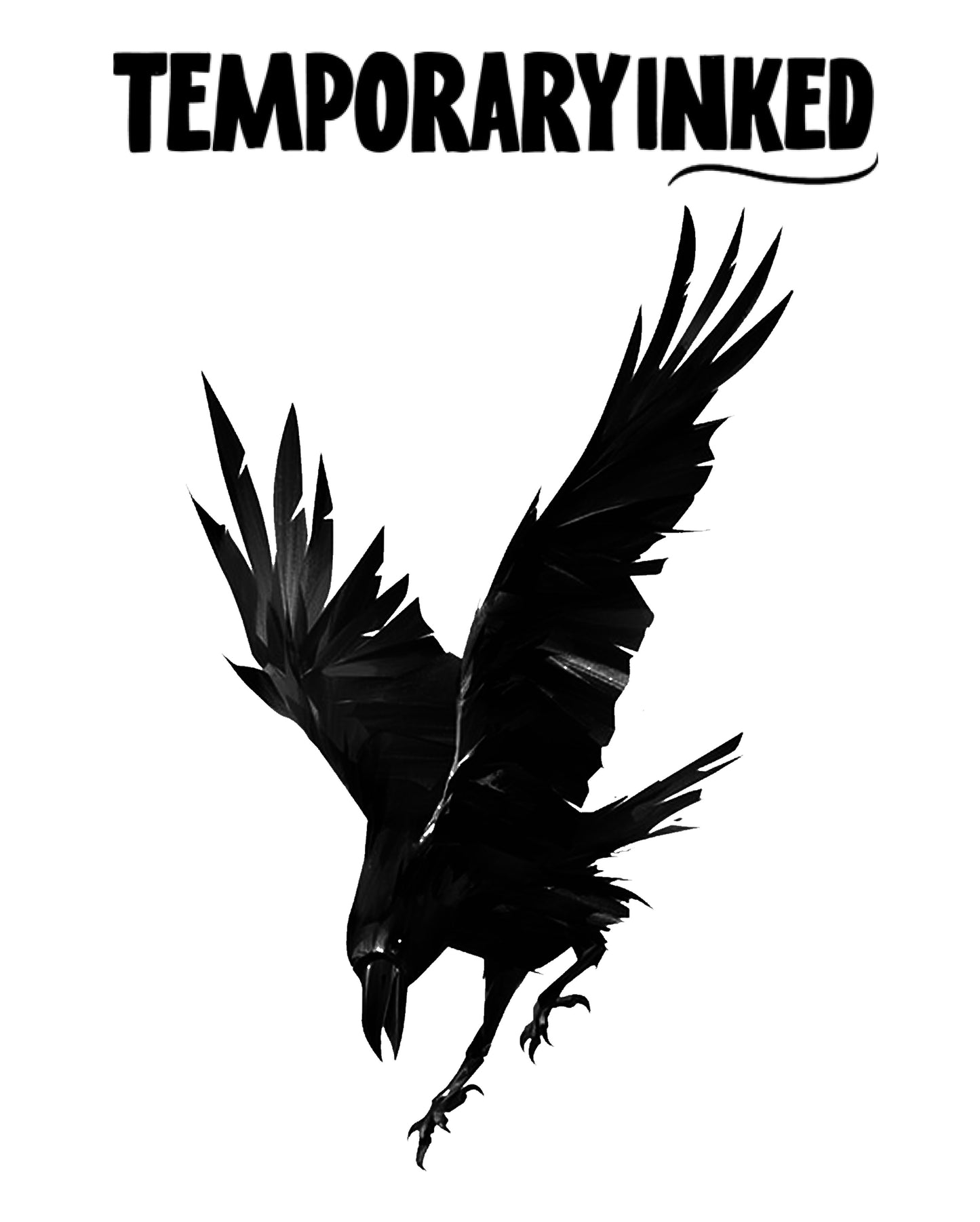 Flying Crow Tattoo
