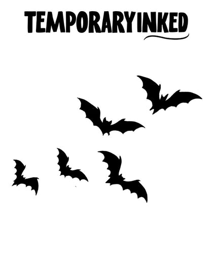 Flying Bats Tattoo