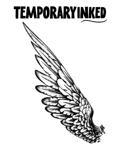 Forearm Wings Tattoo