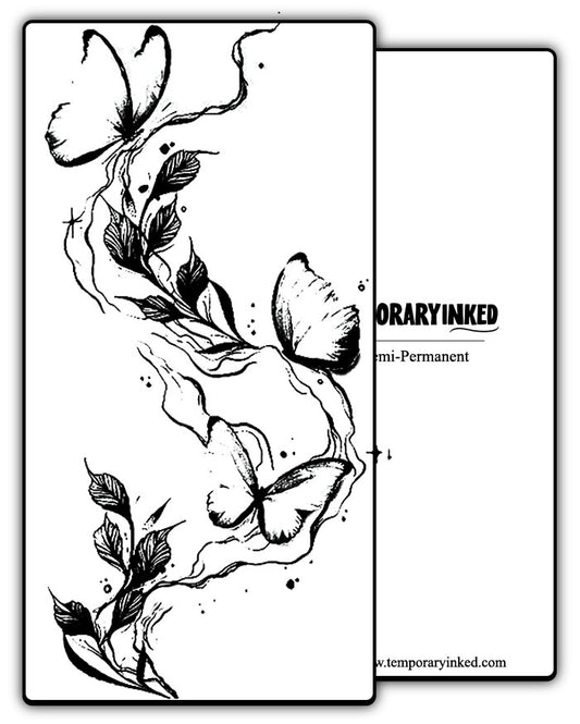 Ghostly Wings Tattoo