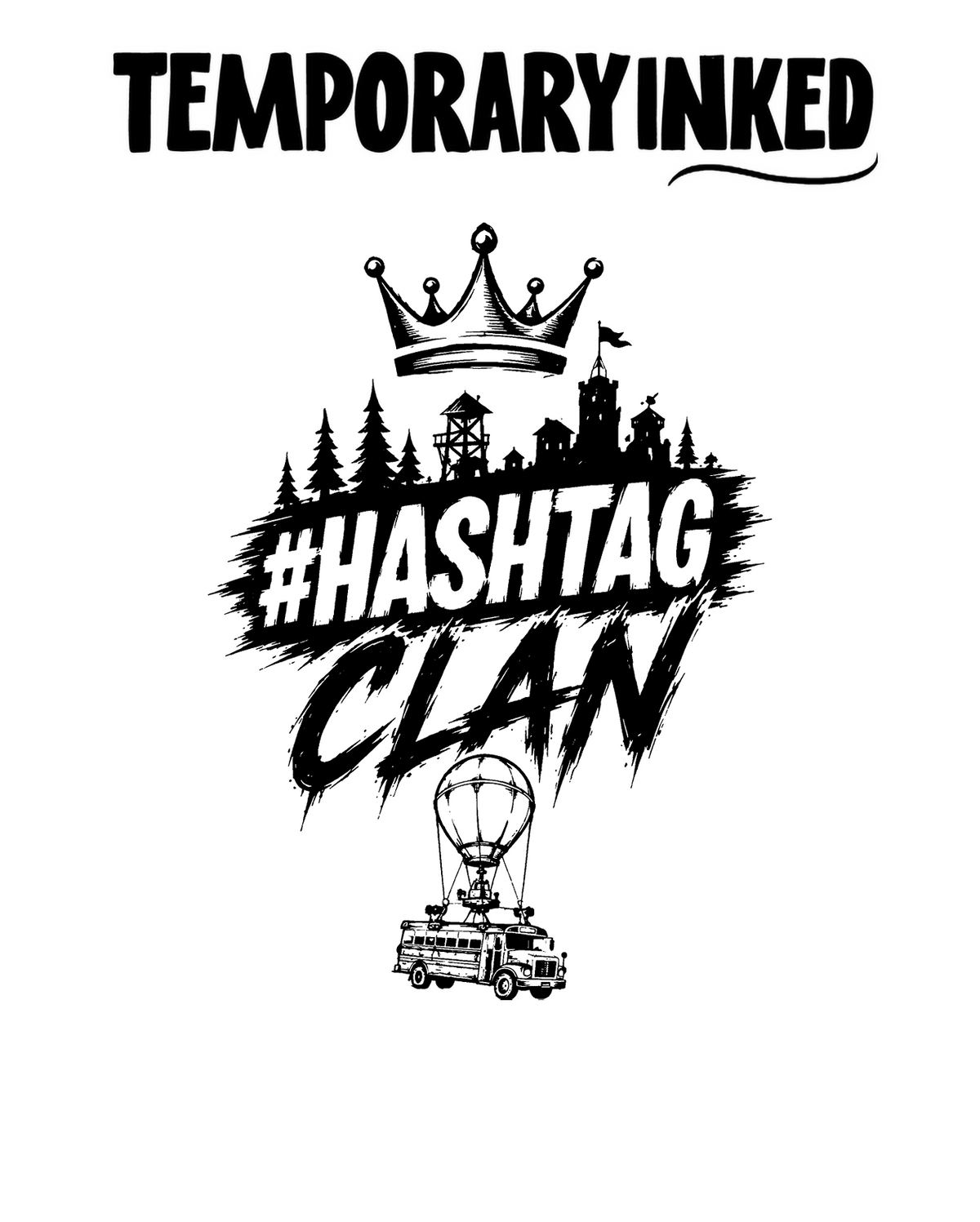 Hashtag Clan Crest Tattoo