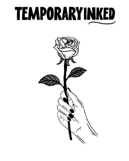 Heartfelt Rose Tattoo