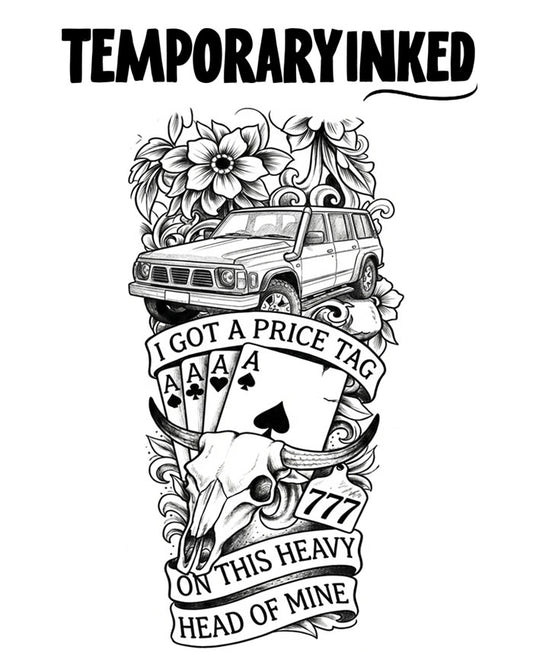 Heavy Price Tag Half Sleeve