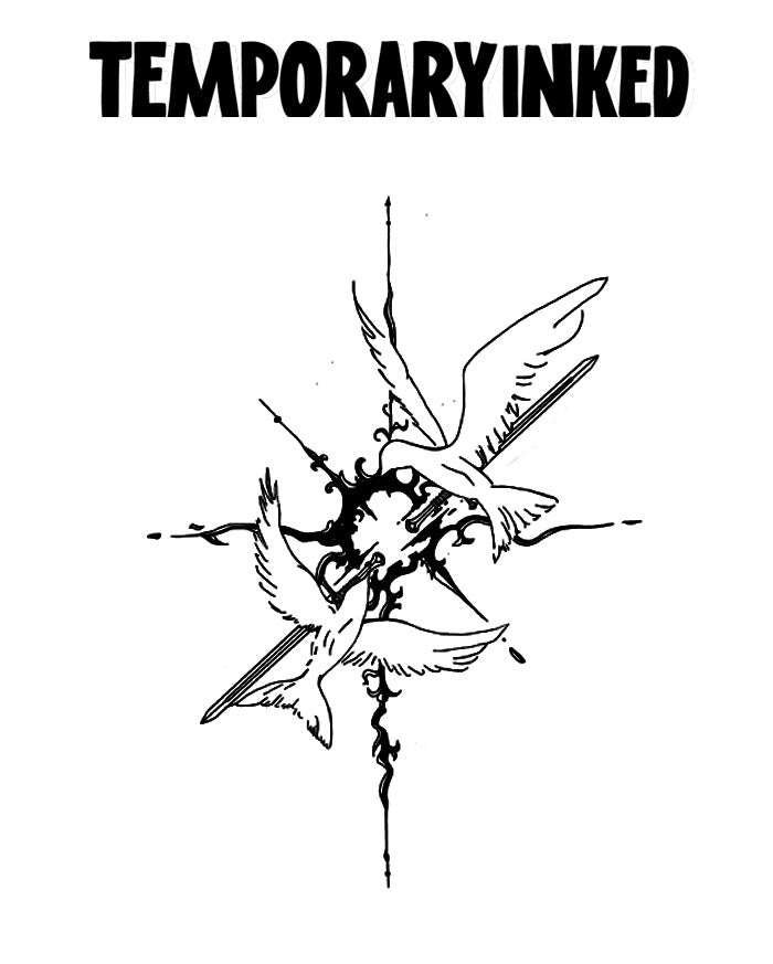 Hummingbird Blades Tattoo