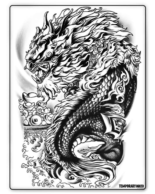 Imperial Dragon Half Sleeve