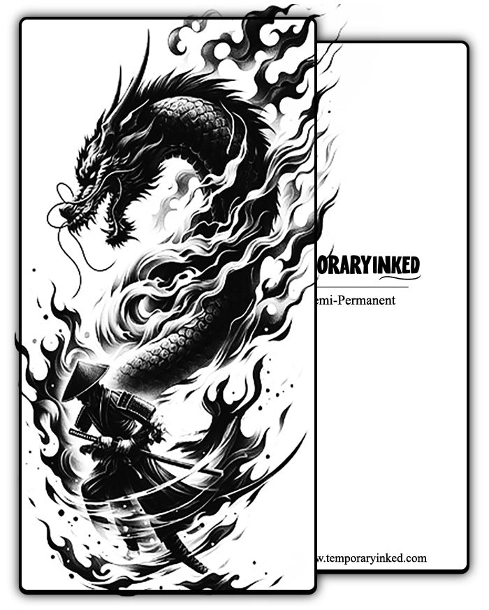 Inferno Dragon Tattoo