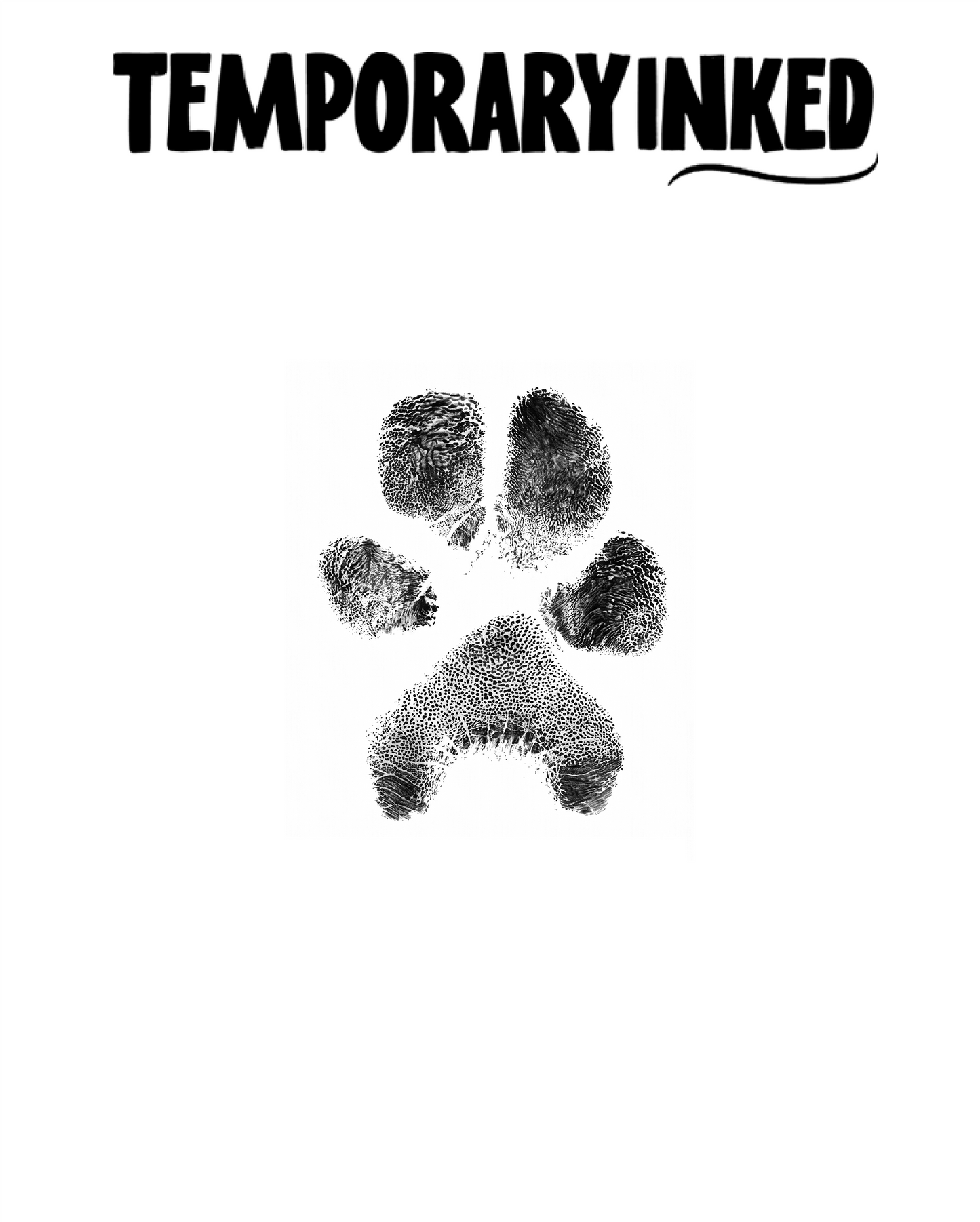 Ink Paw Print Tattoo