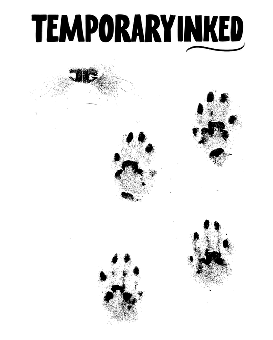 Ink Stamp Paws Tattoo