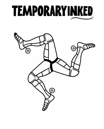 Isle Of Man Symbol Tattoo