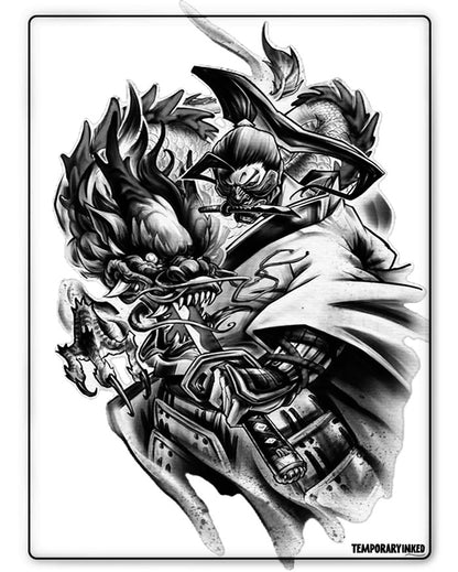 Japanese Assassin Half Sleeve