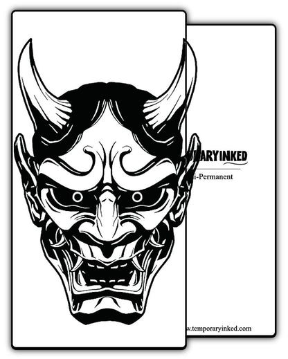 Japanese Oni Mask Tattoo