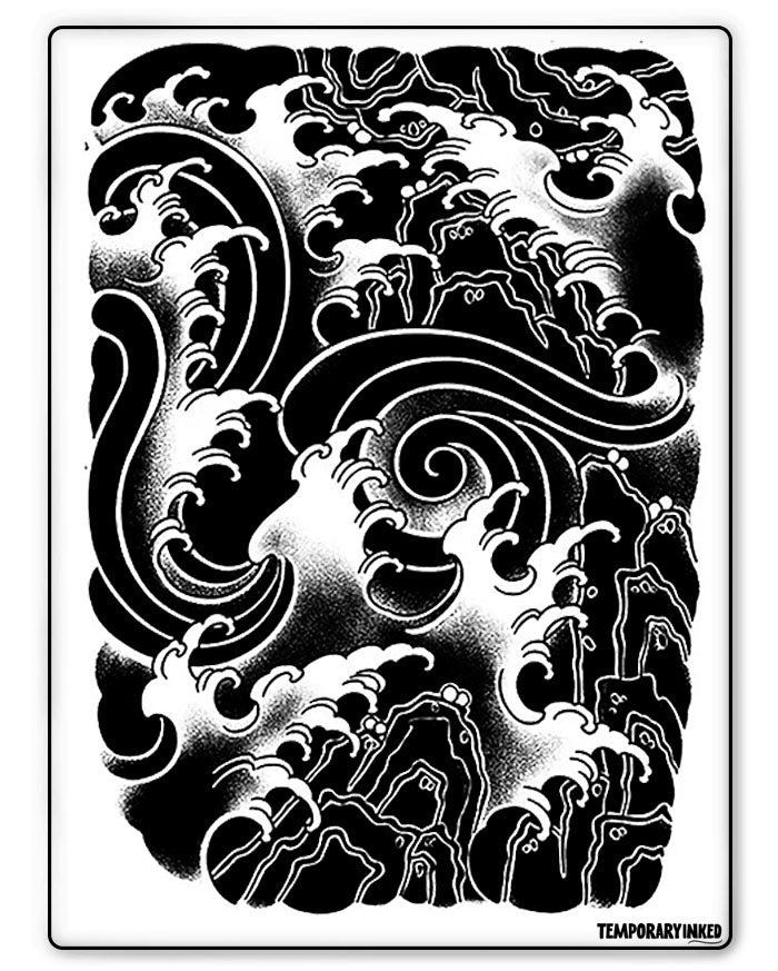 Japanese Tempest Half-Sleeve