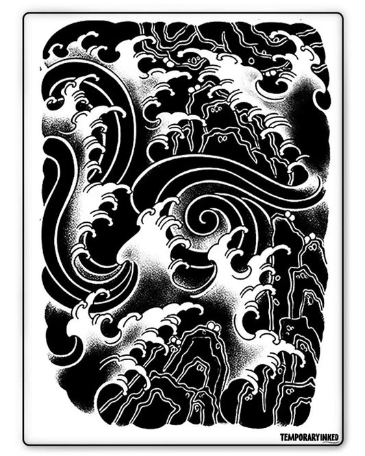 Japanese Tempest Half-Sleeve