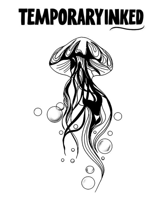 Jellyfish Dreamscape Tattoo