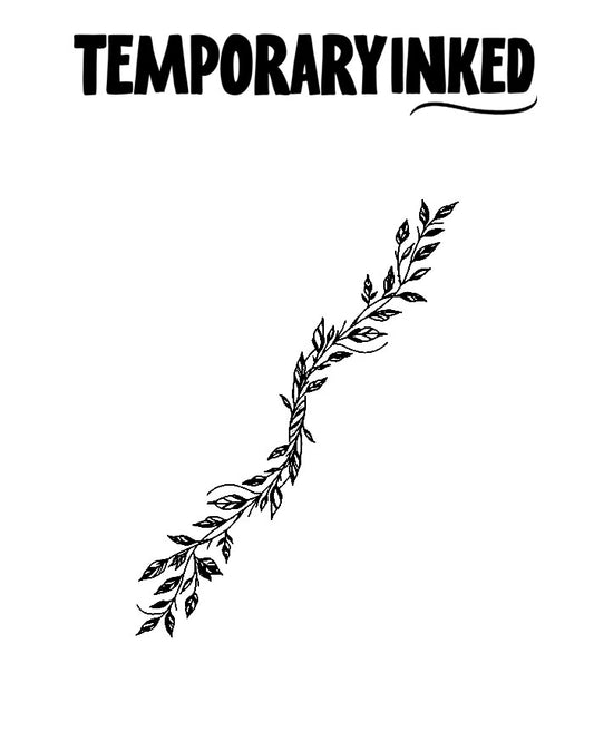 Leaf Vine Tattoo
