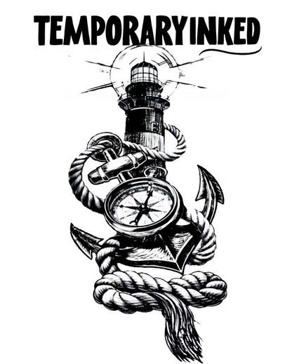 Lighthouse Compass Anchor