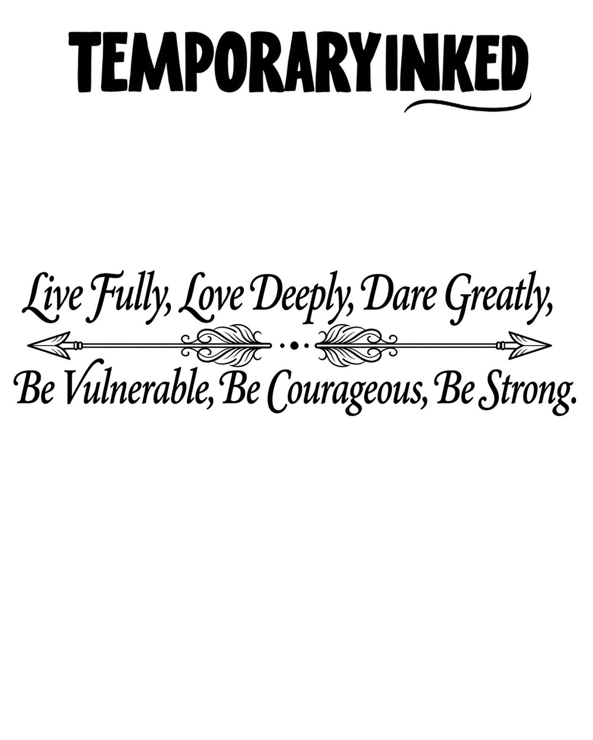 Live Fully Tattoo