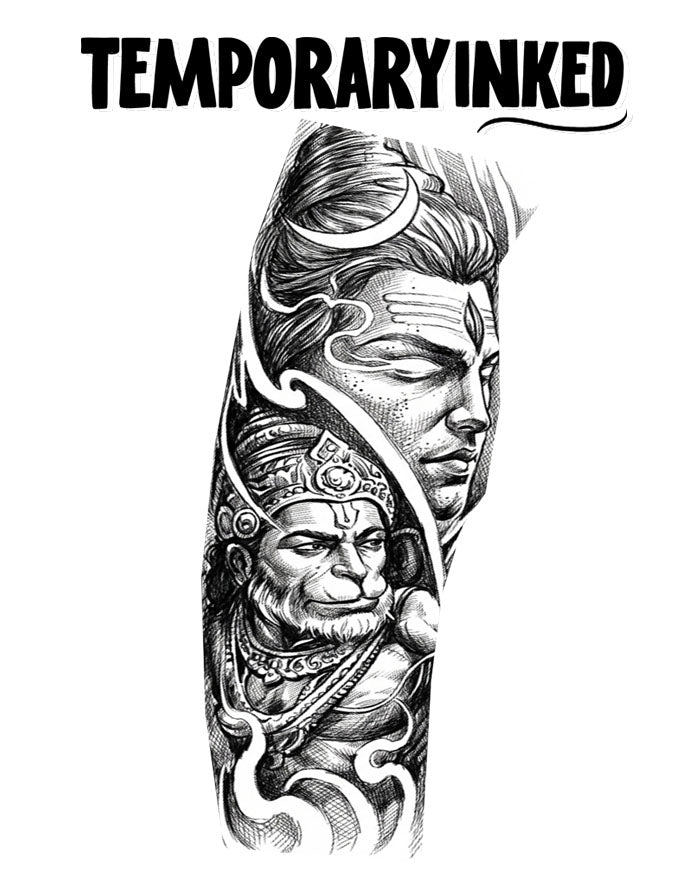 Lord Shiva XL Tattoo