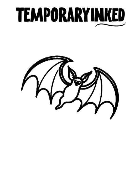 Lunar Wings Tattoo