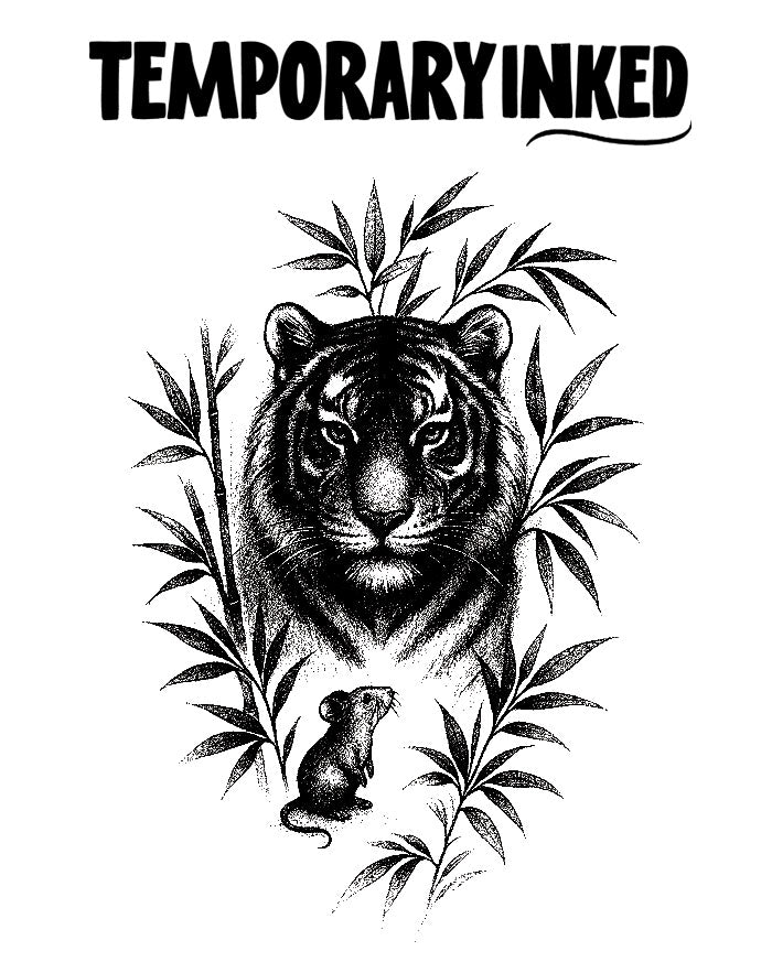 Mabboo Tiger Mouse Tattoo