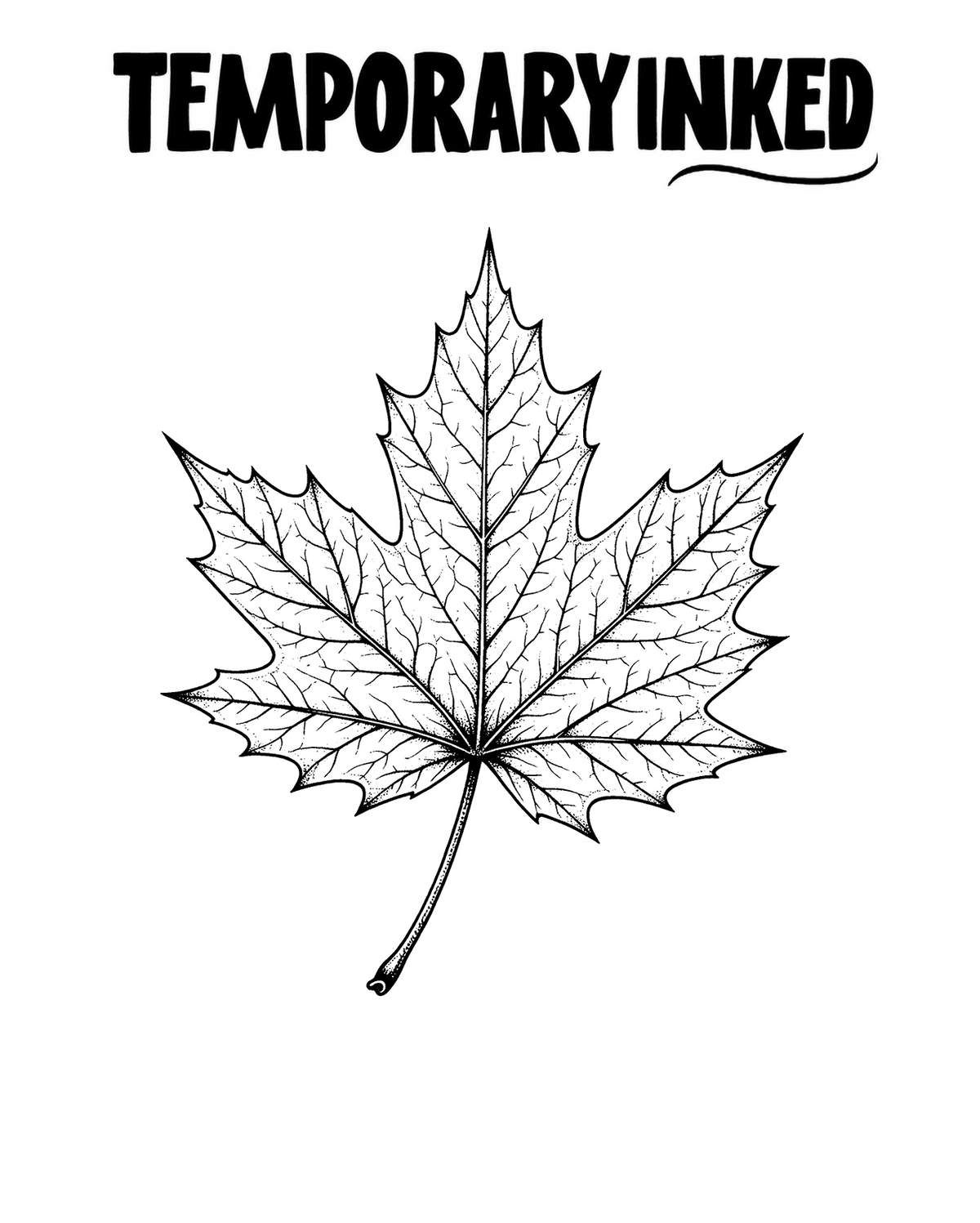 Maple Leaf Tattoo