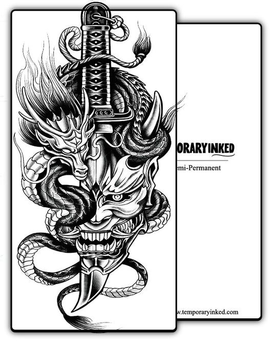 Masked Vengeance Tattoo