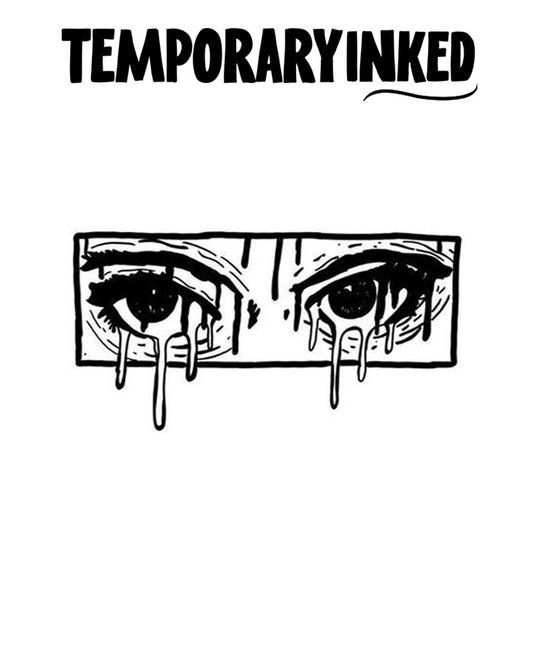 Melancholy Gaze Tattoo