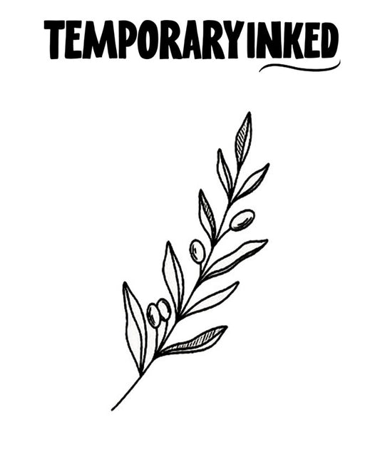 Minimalist Olive Tattoo