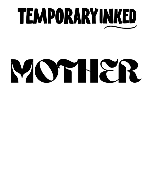 Mother Text Tattoo