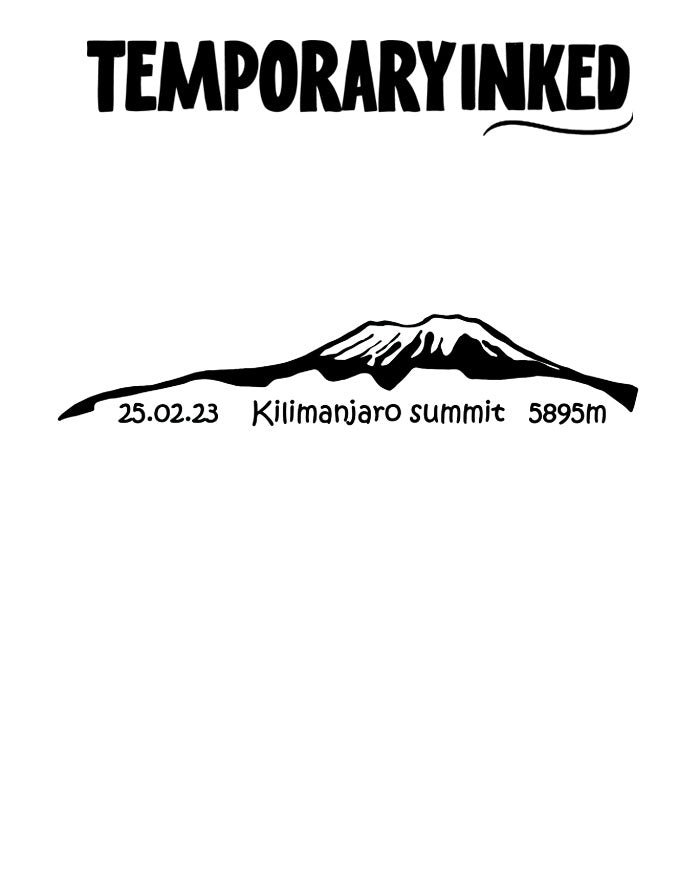 Mount Kilamanjaro Tattoo