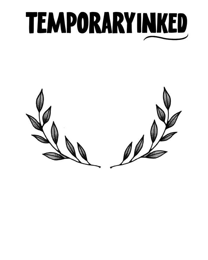 Numerical Leaves Tattoo