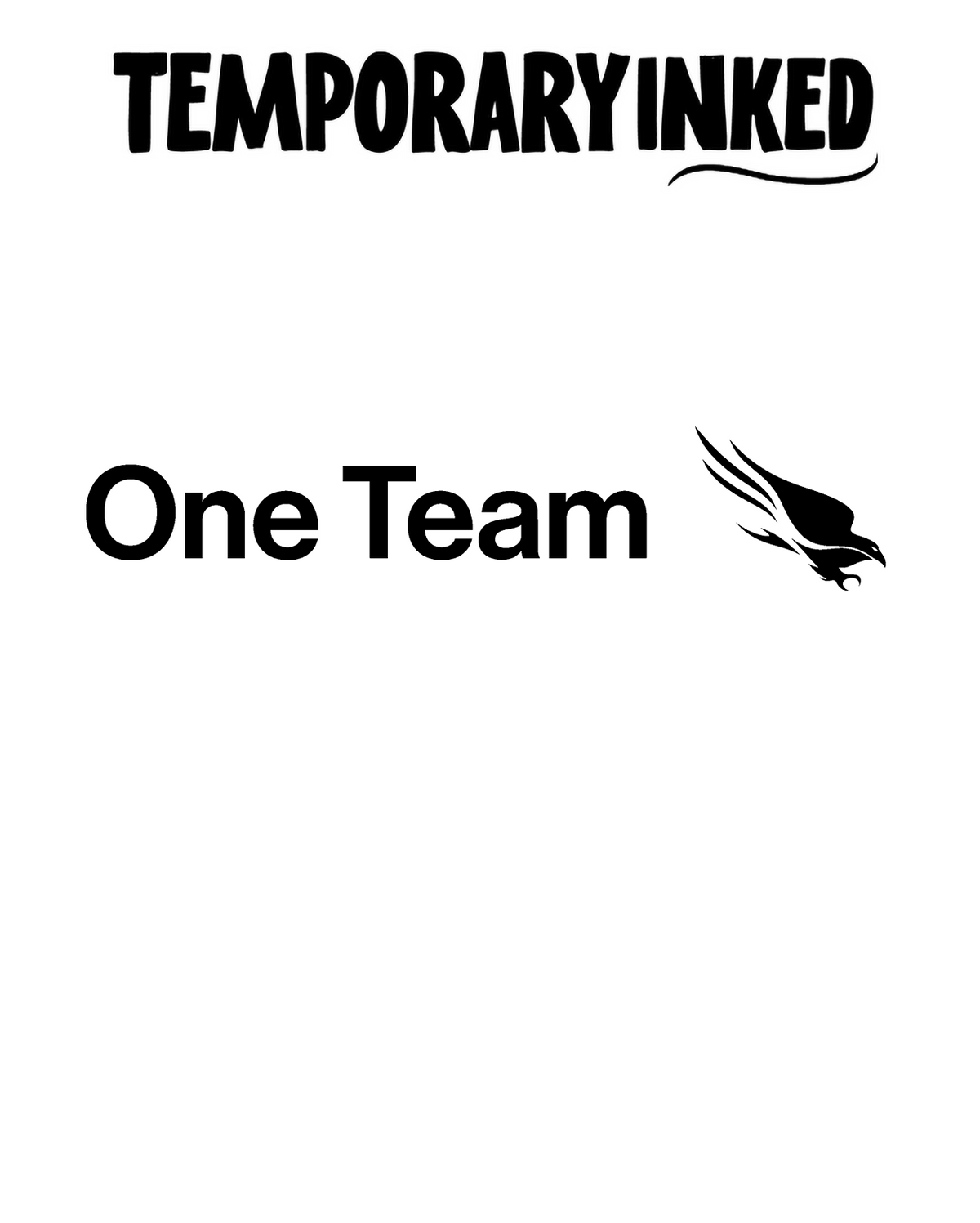 One Team Logo Tattoo