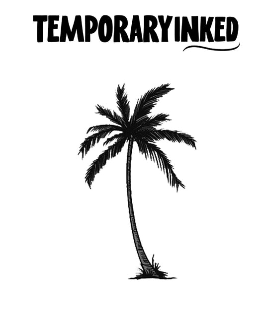 Palm Tree (Medium) Tattoo