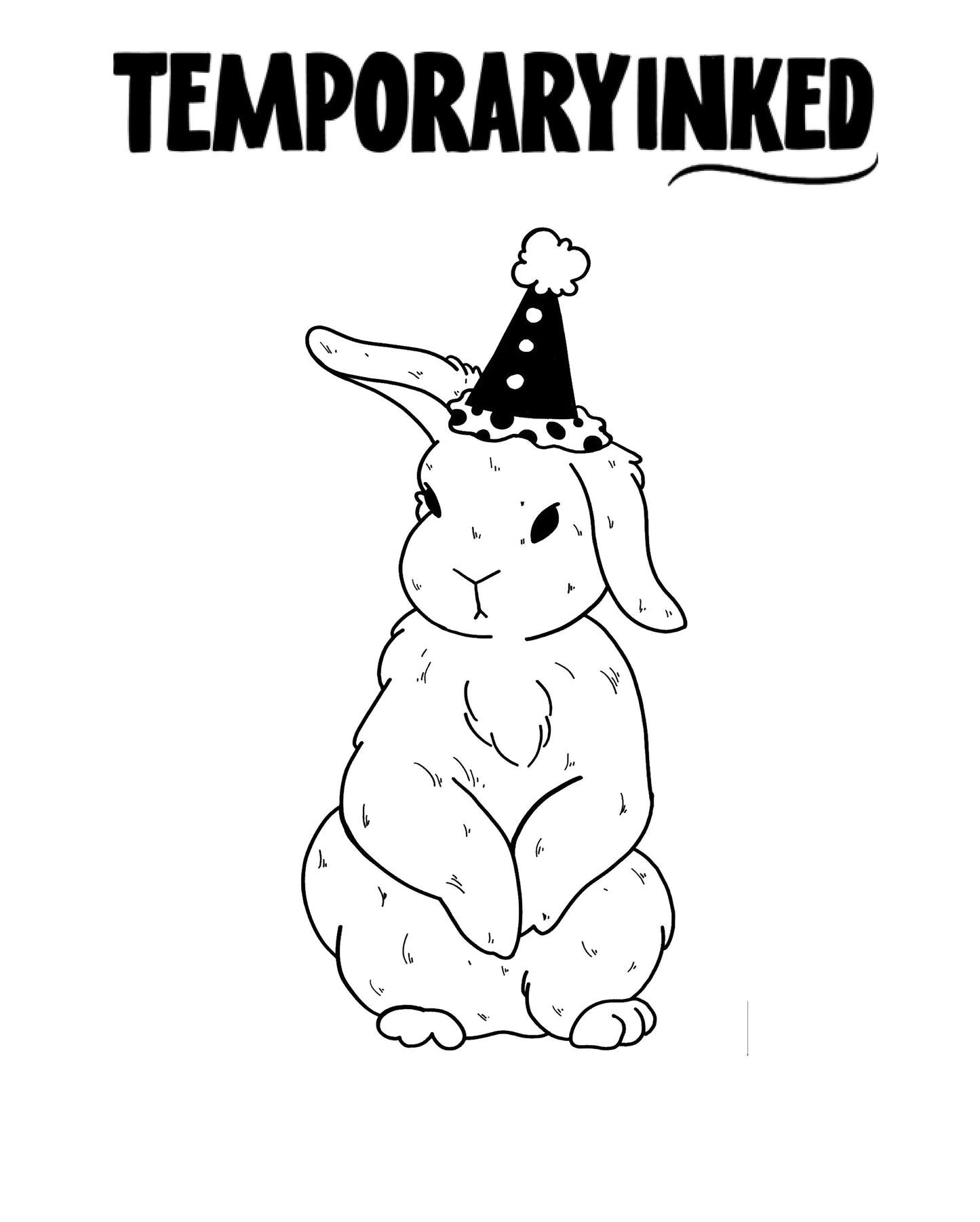 Party Bunny Tattoo