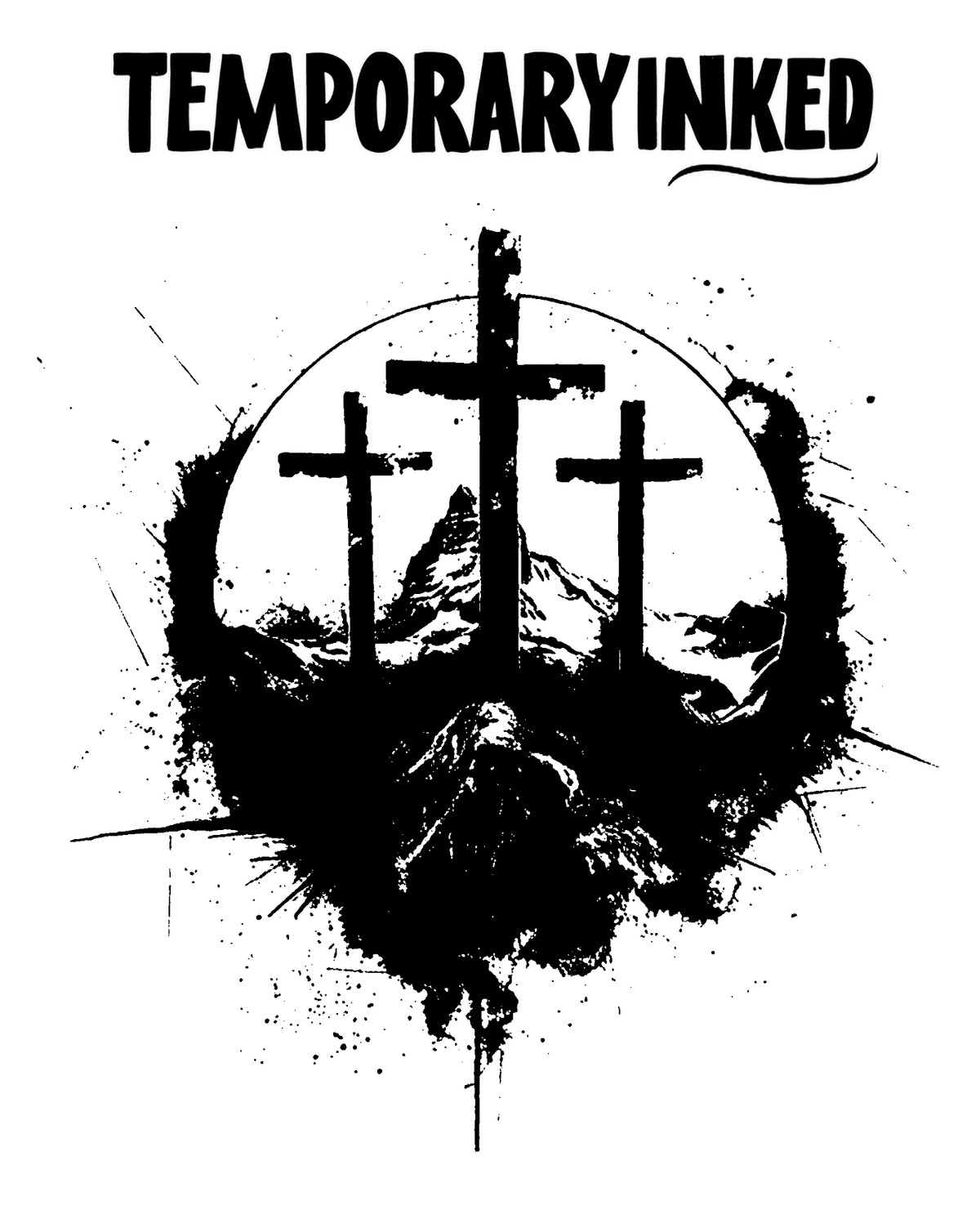 Peak of Calvary Tattoo