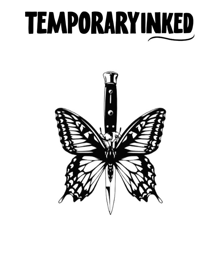 Pierced Wings Tattoo