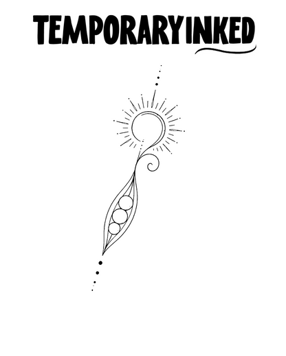 Pod Sunburst Tattoo