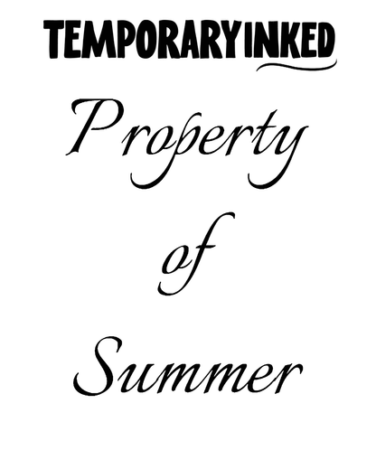 Property Of Summer Tattoo
