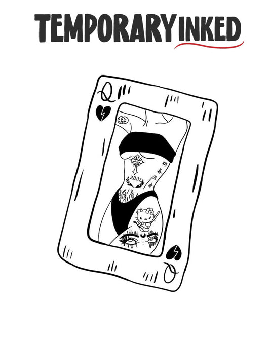 Queen's Defiance Tattoo | TemporaryInked.com